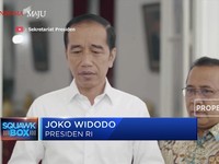 Bicara Banjir jakarta, Dahi Jokowi Sampai Berkerut
