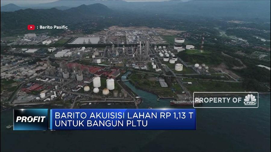 Barito Pacific Akuisisi Lahan Di Banten Senilai Rp 1,13 T (CNBC Indonesia TV)