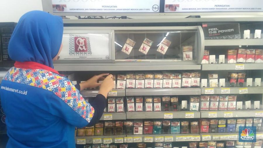 Dampak kenaikan harga cukai rokok baru akan terlihat pada penghitungan inflasi Februari 2020.