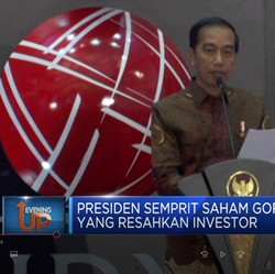 Presiden Semprit Saham Gorengan di Pasar Modal