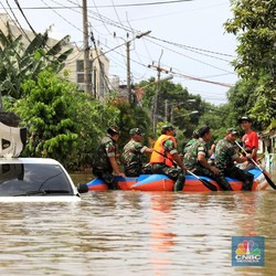 10 Pintu Air di Jakarta Berstatus Siaga 4, Angke Hulu Siaga 1