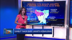 Sambut Tahun Baru Jakarta Kebanjiran