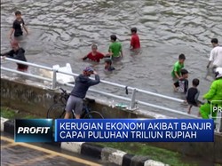 Ini Jumlah Kerugian Akibat Banjir Jakarta