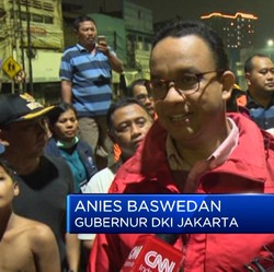 Banjir Kepung Ibu Kota, Ini Jawaban Anies Baswedan