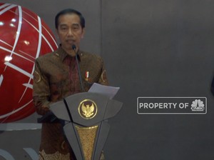 Detik-detik Saat Jokowi Sampaikan bakal Sikat Pengoreng Saham