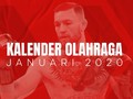 INFOGRAFIS: Kalender Olahraga Januari 2020