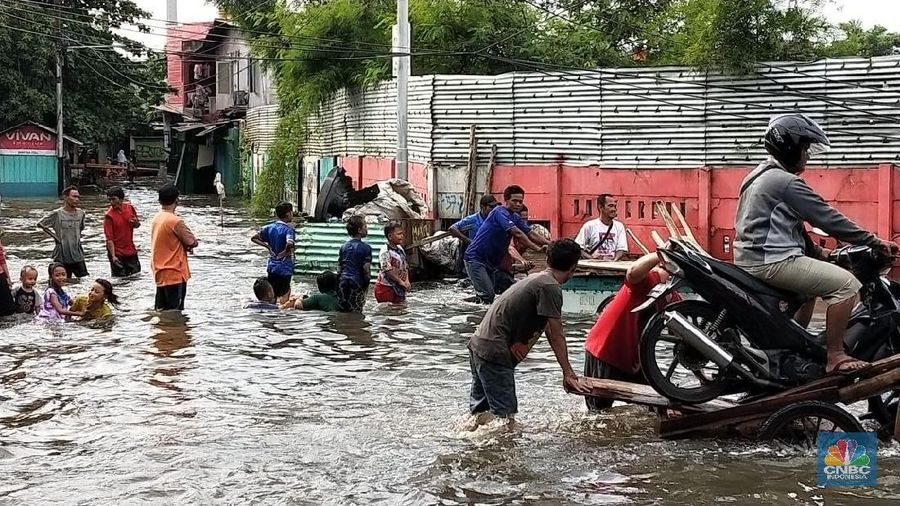 Sektor ritel paling terpukul dari banjir Jakarta.