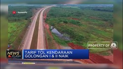 Tarif Tol Kendaraan Golongan I & II Naik