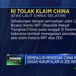 Kemenlu Protes Klaim Historis China atas ZEE RI