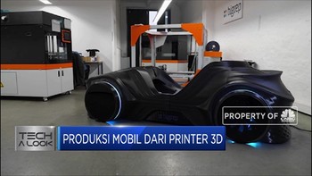 Siap-Siap! Mobil Bisa Diproduksi Dari Printer 3D
