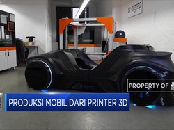 Siap-Siap! Mobil Bisa Diproduksi Dari Printer 3D