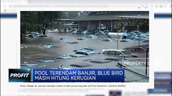 Pool Terendam Banjir, Blue Bird Masih Hitung Kerugian