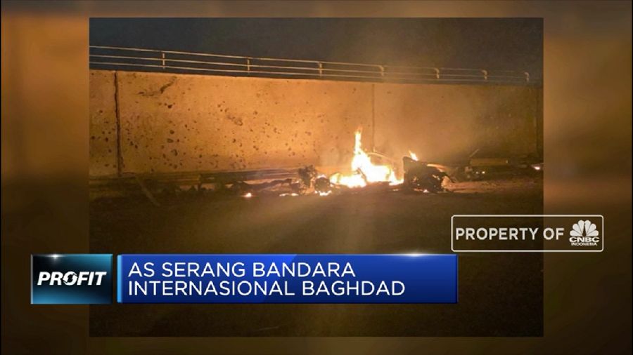 Harga minyak terutama Brent yang sangat terpengaruh situasi Timur Tengah melonjak tajam setelah AS membunuh Jenderal Iran