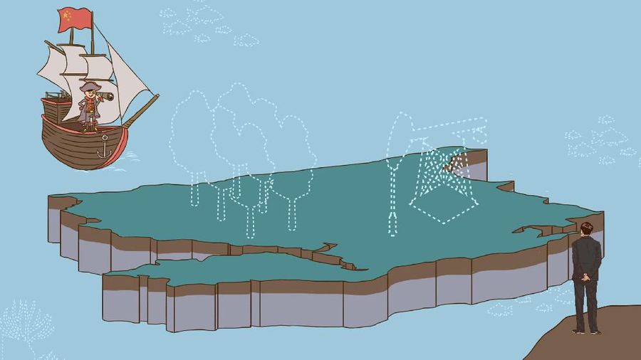 Infografis: Panas Dingin Indonesia dan China di Natuna