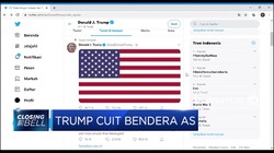 Setelah Aksi Penyerangan, Trump Cuit Bendera AS