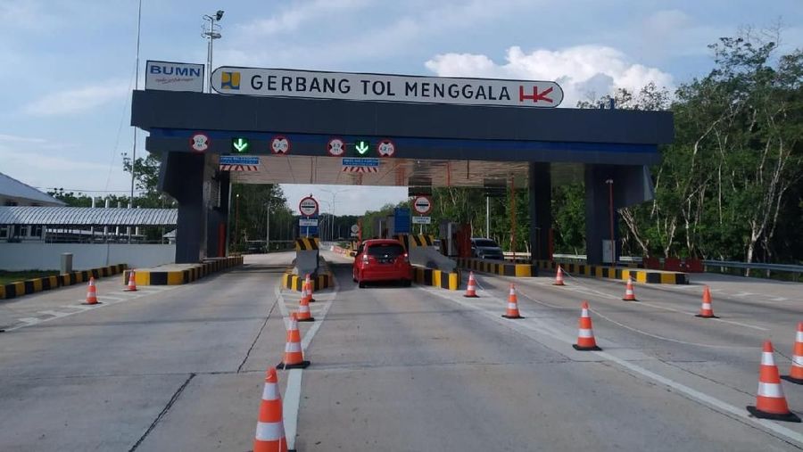PT Hutama Karya memastikan bahwa ruas Terbanggi Besar-Pematang Panggang-Kayu Agung resmi berlaku tarif normal mulai Senin (6/1/2020) pukul 00.00 WIB.