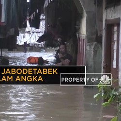 Banjir Jabodetabek Dalam Angka