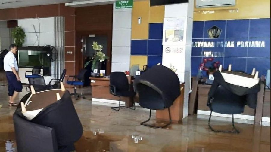 Salah satunya Kantor Pajak Pratama (KPP) di Cibitung.