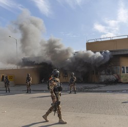 AS Akui Pangkalan Militer Diserang Roket Lagi di Irak