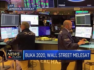 Grenggg! Wall Street Melesat Sambut 2020