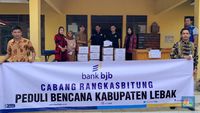 Ringankan Beban Korban Banjir, Bank Bjb Salurkan Bantuan