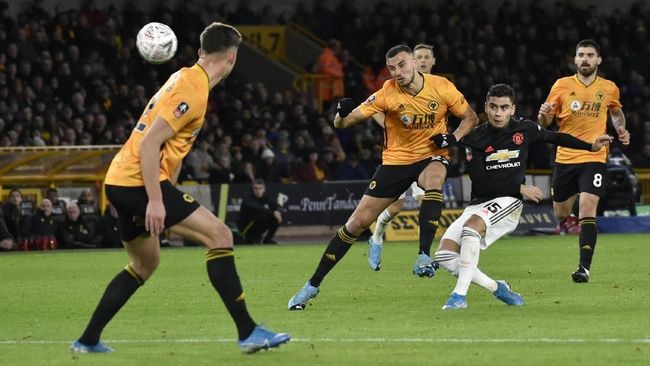 Hasil Piala FA: MU Ditahan Imbang Wolverhampton