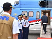 Cuaca Buruk, Helikopter Jokowi Tiga Kali Gagal Mendarat