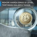 Rekor! Harga Emas di Level Tertinggi dalam 6 Tahun