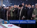 Ratusan Ribu Pelayat Iringi Pemakaman Jenderal Soleimani
