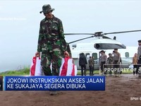 Jokowi Sumbang 6.000 Paket Bantuan Ke Korban Longsor Sukajaya