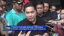 Erick Thohir Bantah Tuduhan Miring Soal Suap Rp 100 M