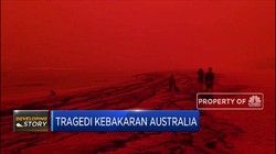 Wahh...Kebakaran Buat Langit Australia Memerah