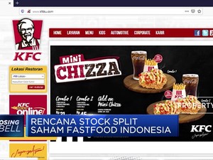 Fastfood Indonesia Berencana Stock Split Saham