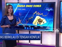 Emas Berkilau di Tengah Konflik AS-Iran