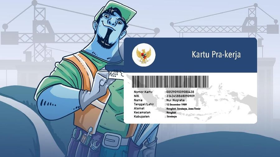 infografis/ mengenal program kartu pra kerja/Aristya Rahadian Krisabella