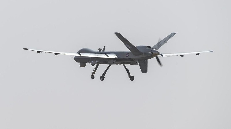 MQ-9 Reaper merupakan drone yang dipakai militer AS untuk operasi rahasia yang membunuh Jendral Iran Qasem Soleimani. Serangan ini diperintahkan Donald Trump.
