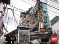 Ruko Ambruk di Palmerah Disebut Miring Sejak Dua Tahun Lalu