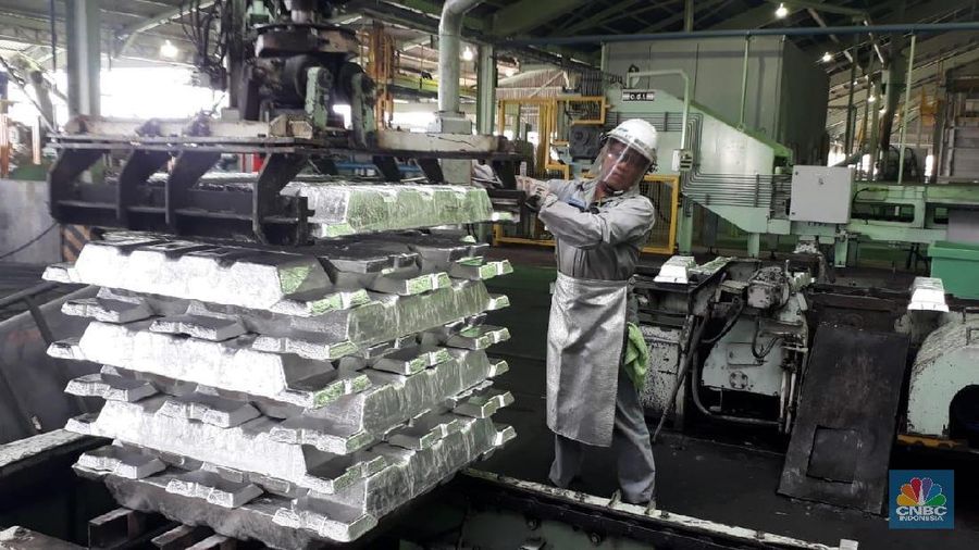 Pabrik Peleburan Alumunium Inalum, Kuala Tanjung, Sumatera Utara (CNBC Indonesia/Ferry Sandi)