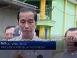 Kunjungi Banjir Lebak, Jokowi: Jembatan Segera Diperbaiki