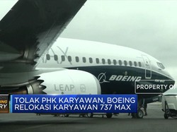 737 Max Digrouded, Boeing Ogah PHK Karyawan