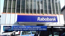 Ini Tenggat Waktu bagi Nasabah Rabobank Tarik Dana