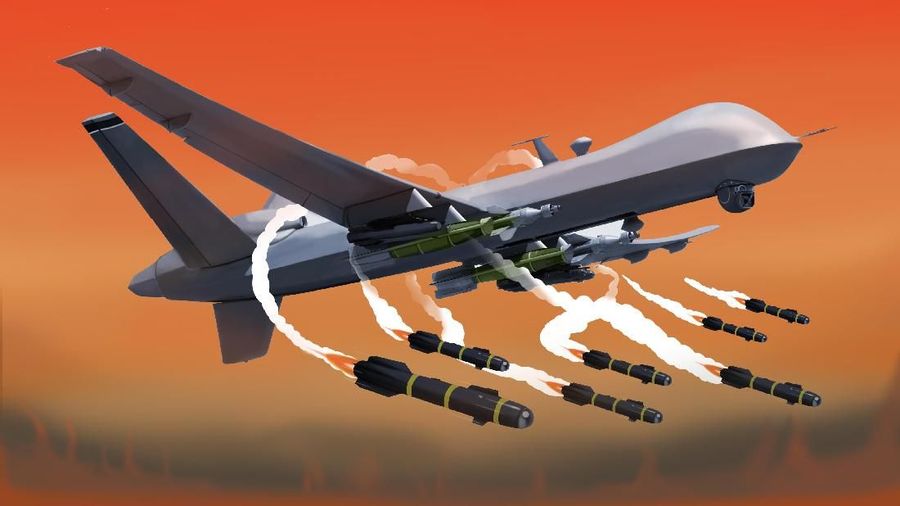 Infografis, Inilah Drone Mq9 Reaper Pembunuh Soleimani