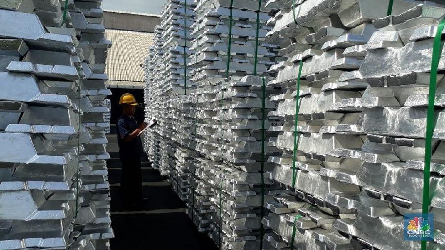 Pabrik Peleburan Alumunium Inalum, Kuala Tanjung, Sumatera Utara (CNBC Indonesia/Ferry Sandi)