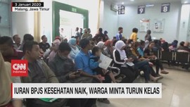 VIDEO: Iuran BPJS Kesehatan Naik, Warga Minta Turun Kelas