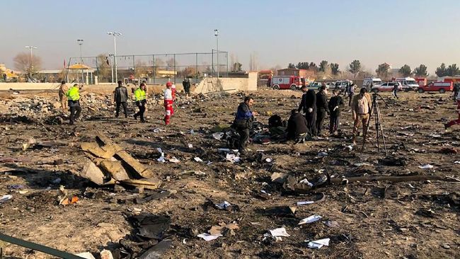 Akui Tembak Jatuh Pesawat Ukraina, Iran Tuai Gelombang Protes