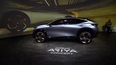 Nissan Ariya di CES 2020. Mobil ini menyimpan teknologi otonom (bergerak otomatis). (David Becker/Getty Images/AFP)