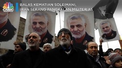 Balas Kematian Soleimani, Iran Serang Pangkalan Militer AS