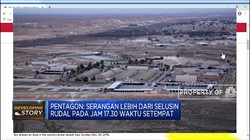 Ngeri! Rudal Iran Hantam Basis Militer Irak & Koalisi AS