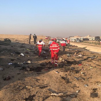 Hancur, Ini Penampakan Boeing 737 Ukraina yang Jatuh di Iran