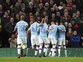Man City Unggul 3-0 atas MU di Babak Pertama Piala Liga